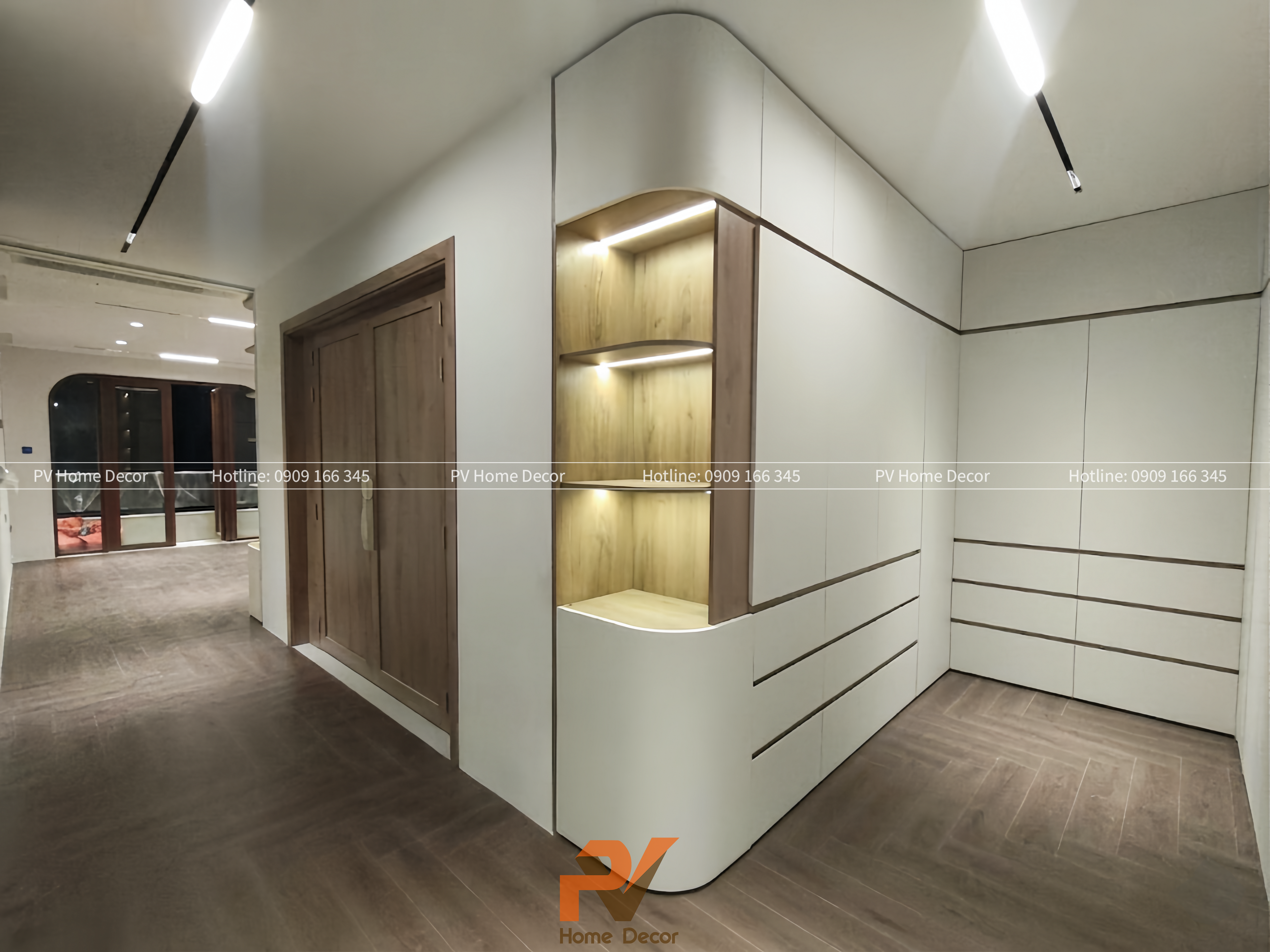 Phòng thay đồ phong cách hiện đại